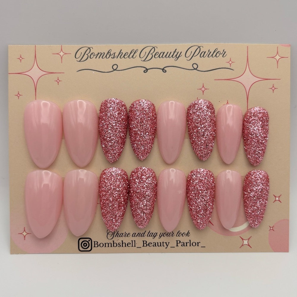 Handcrafted Press On Nails